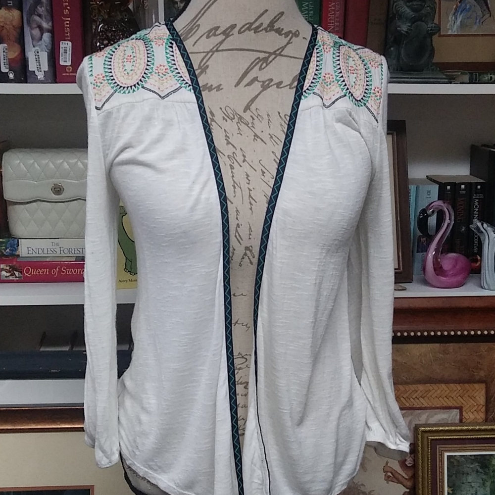 Maurices Open Front Cardigan Size Small